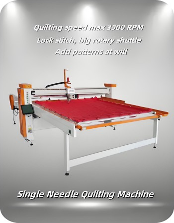 single needle quilting machine