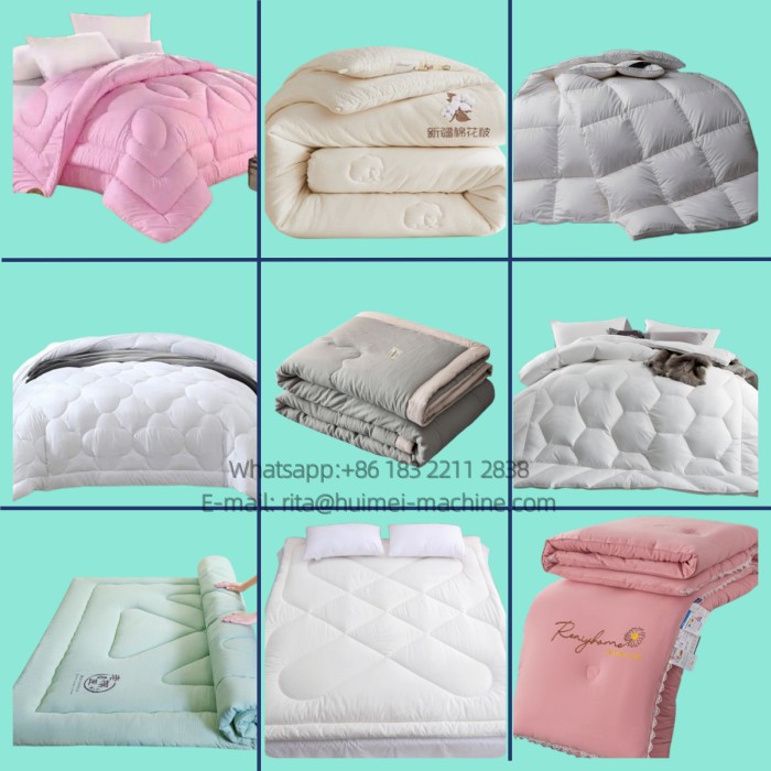 comforter making machine