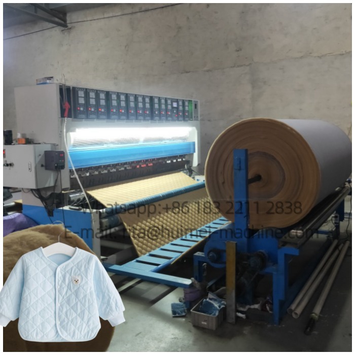 Ultrasonic quilting embossing compound machine
