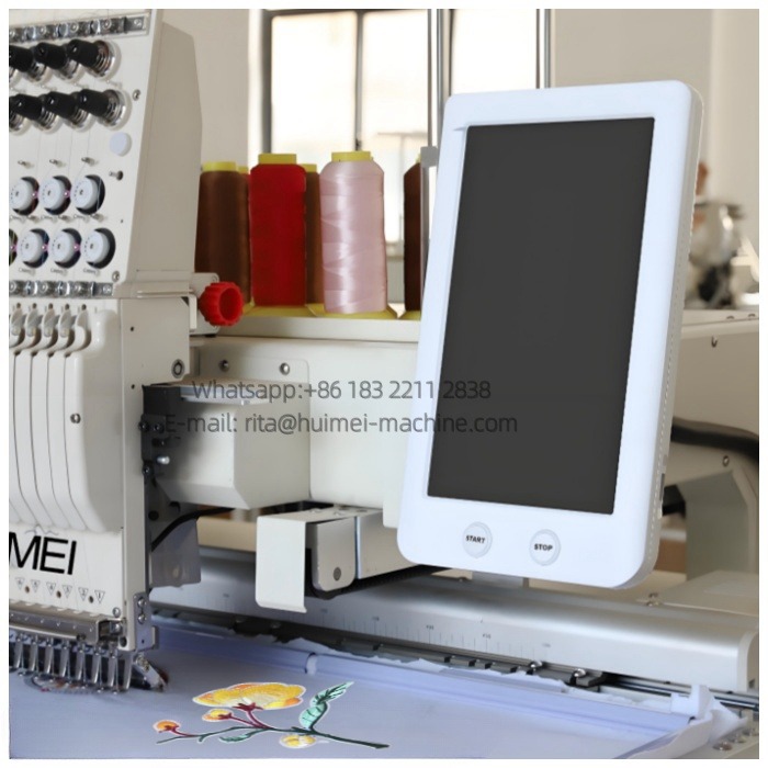 2 head embroidery machine