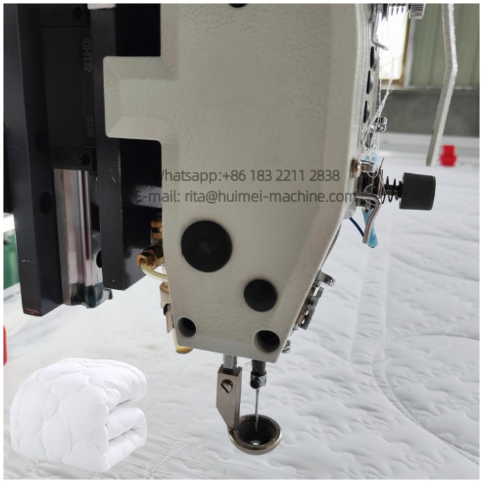 computerized single needle quilting machine