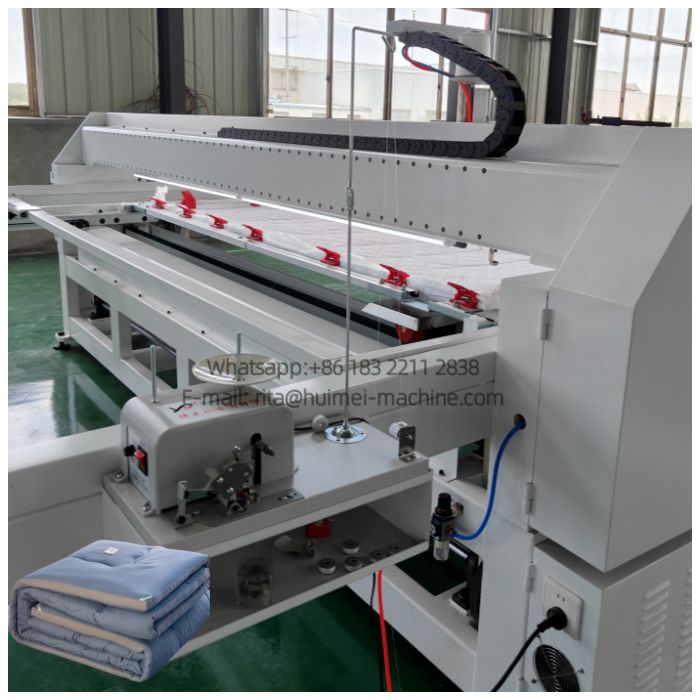 computerized single needle quilting machine