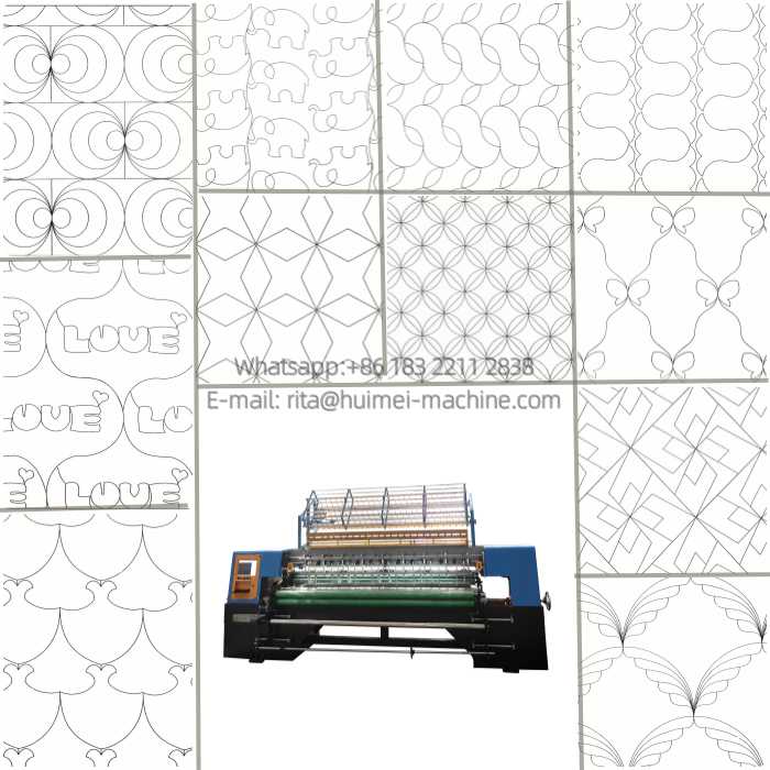 quilting machine multi needle single head