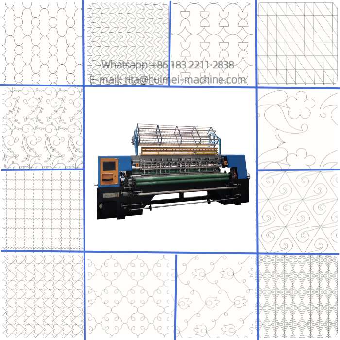 quilted multi-needle machine