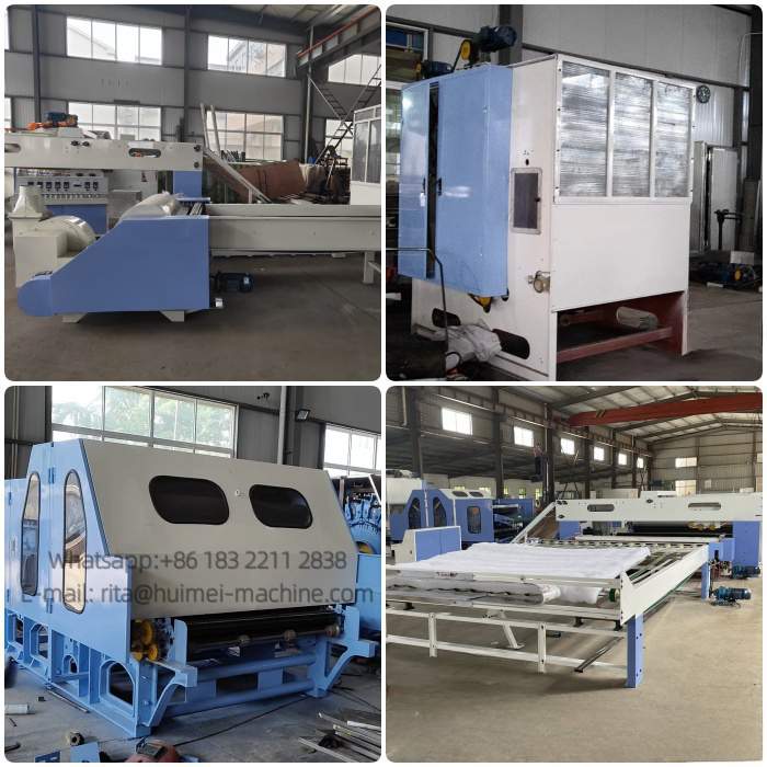 automatic wadding quilting line quilt production line