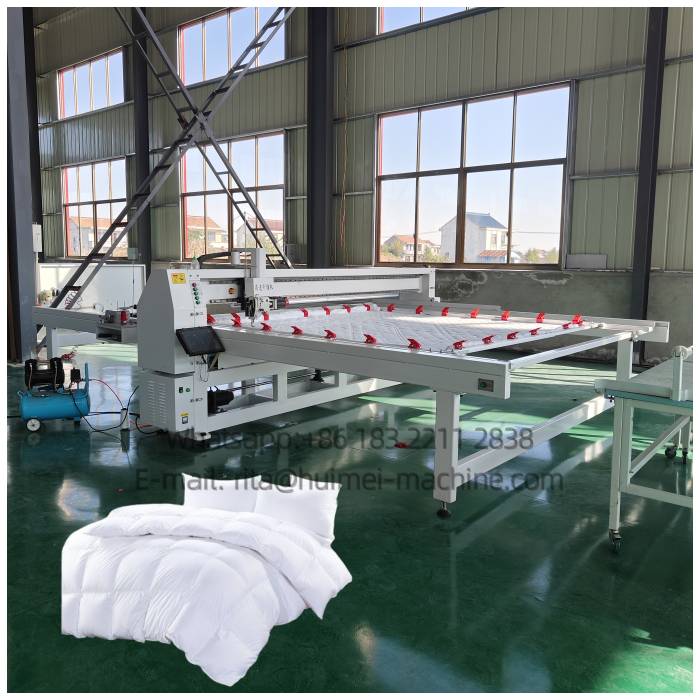 single head quilting machine