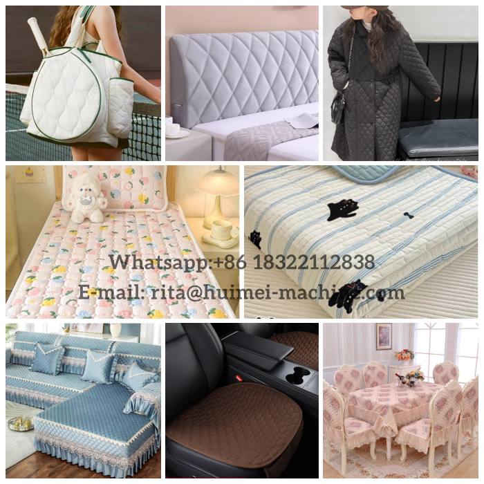 Industrial quilting machines 