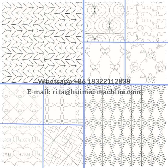 Industrial quilting machines 