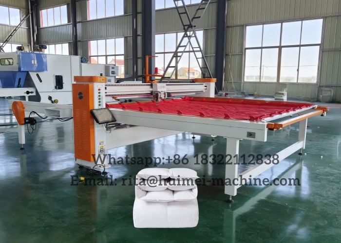 cnc quilting machine