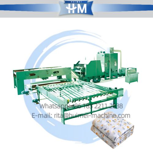 Automatic wadding production line quilt 