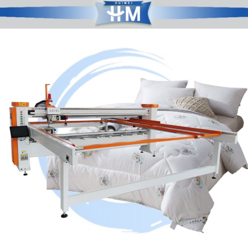 Computerized single needle digital quilting machine 