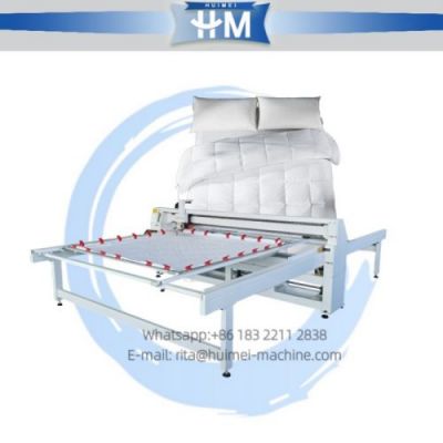 computerized single needle quilting machine